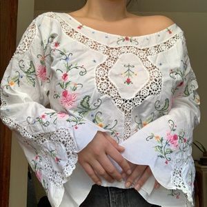 Beautiful off the shoulder blouse